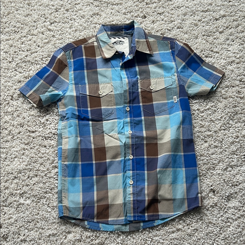 Vans Multicolor Plaid Casual Shirt
